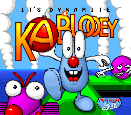 Kablooey (USA) Title Screen